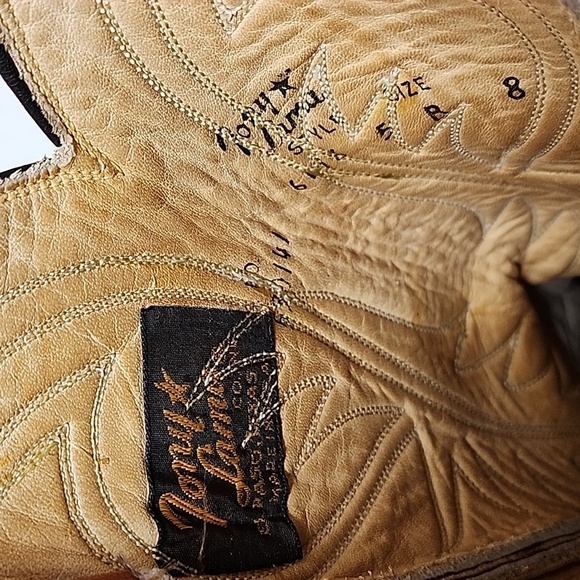 Tony Lama Vintage Western Boots Black Label Womens 6.5 B - Picture 8 of 17